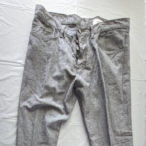 Gustin Linen Chambray 5 Pocket - #15 Color Steel Size 36